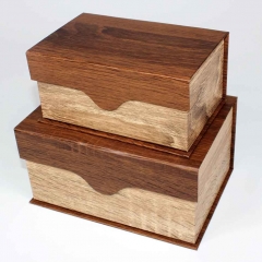 wooden design paper box