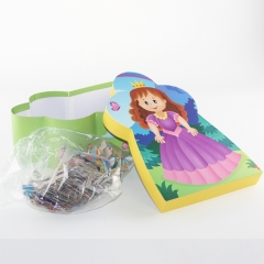 Cute Jigsaw Puzzle Game Paper Box For Kids And Adults