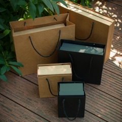 High Quality Kraft Paper Shopping Bag with Gift Box for Birthday