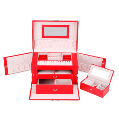 High Level Multifunctional portable jewelry box