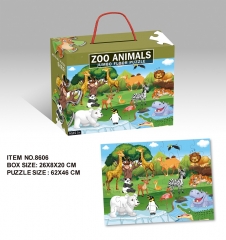 Factory Custom Paper Cartoon Jigsaw Puzzle for Recreation