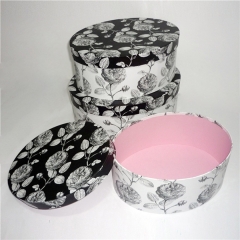 Paperboard Oval Shape  Candy Packing Paper Box Festival Gift Box Custom Made
